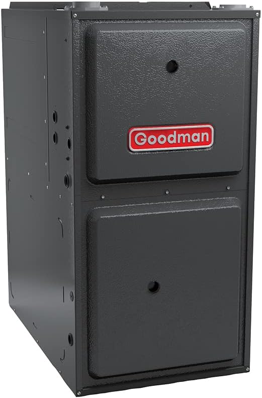 Goodman 92% AFUE Single Stage Upflow/Horizontal multi-speed 120k BTU Low NOx Natural Gas furnace (24.5 wide) (GR9S921205DN)