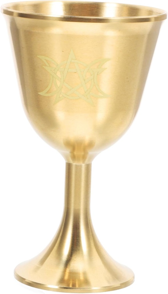 KICHOUSE Vintage Handmade Goblet Unique Retro Wine Cup for Celebrations Altar Use and Home Decor Wine for Special Occasions