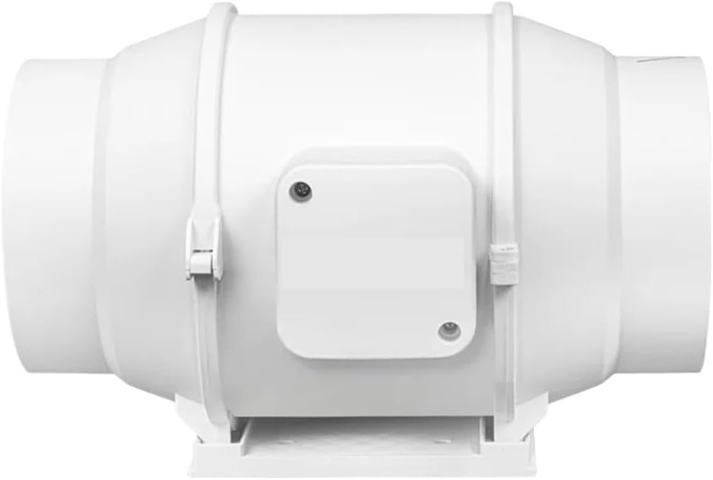 4/6/8 Inch Ventilation Fan Exhaust Fan Inline Duct Fan AC Fresh Air Fan 2nd Speed Control Suitable for Homes(DPT-100P)