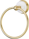 Kingston Brass BA1114PB Victorian Towel-Ring, 6-Inch, Polished Brass