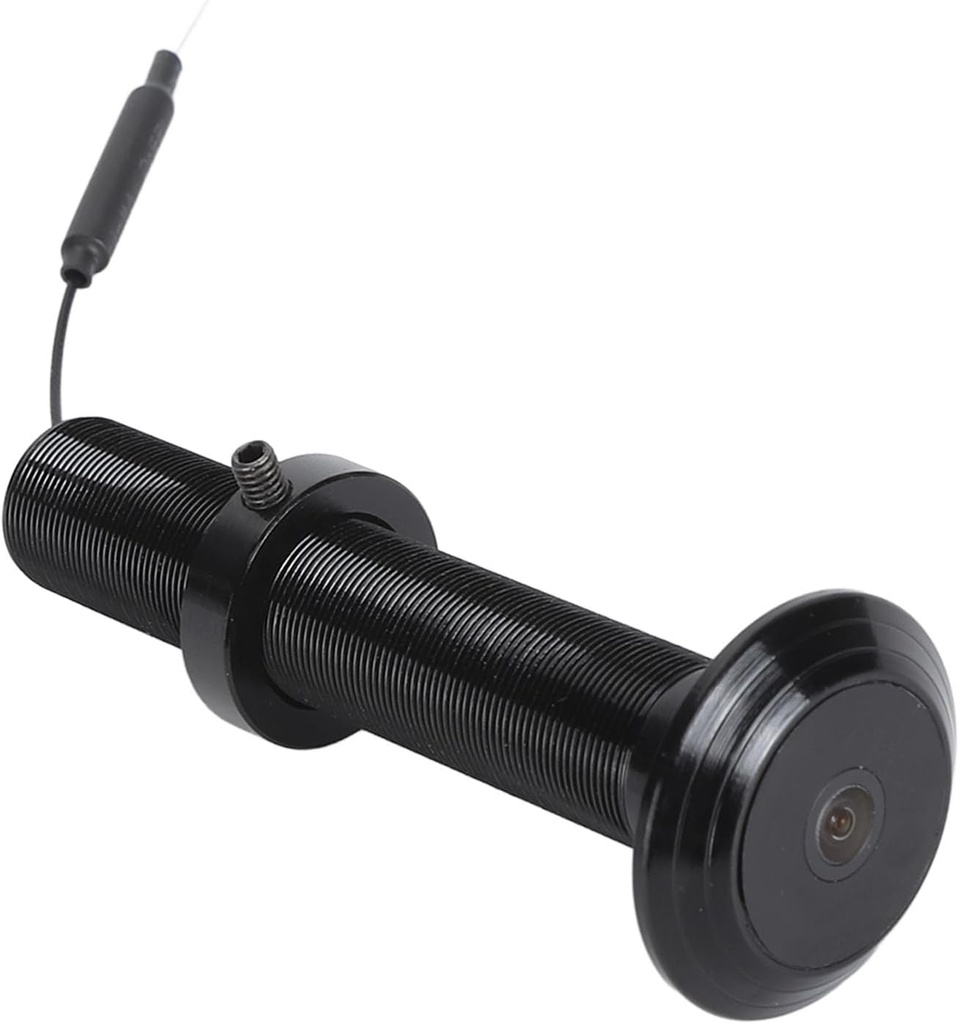 Yunseity Door Eye Hole Camera, 220° Wide Angle Door Viewer Peephole Camera, 5.0GHz 2.4GHz Door Eye Viewer with Night Vision, Motion Detection, Security Camera for Tuya Smart APP