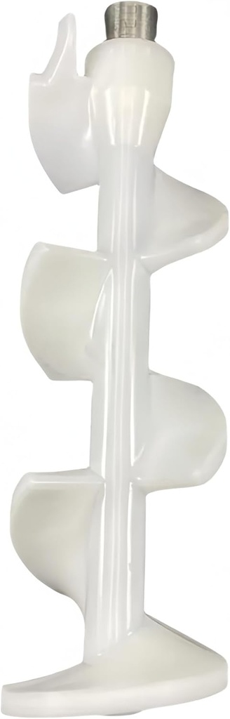 1 Piece Spiral Auger Rod Spare Part 28.4cm Stirring Shaft Soft Ice Cream Makers Replacement,Compatible for A116 Soft Serve Machines