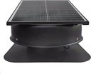 Hybrid Solar Attic Fan, Solar Roof Vent Fan, Solar-Powered Roof Exhaust Fan, Roof Mount Vent for House Ventilation, with Remote Control