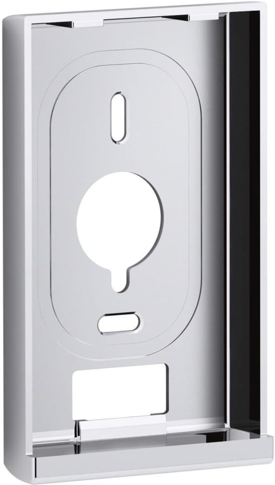 KOHLER K-99694-CP DTV Plus Interface Mounting Bracket, Polished Chrome