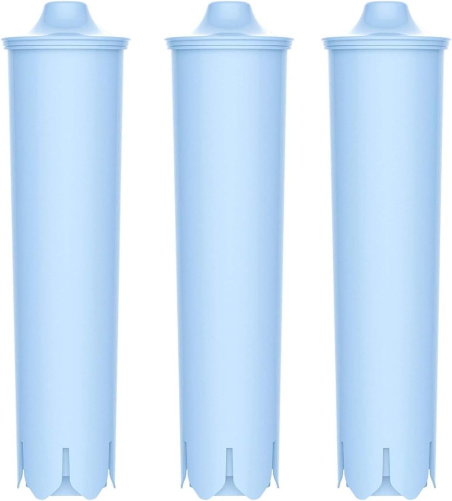 AQUA CREST Coffee Filter, Replacement for Jura® Filter Clearyl/Claris Blue Capresso® Clearyl Coffee Machine Water Filter, TÜV SÜD Certified, 3 Packs