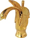Bathroom Sink Faucet Golden Swan Single Handle Waterfall Basin Mixer Tap Bathroom Vanity Faucet Basin Tap Deck Mount Lavatory