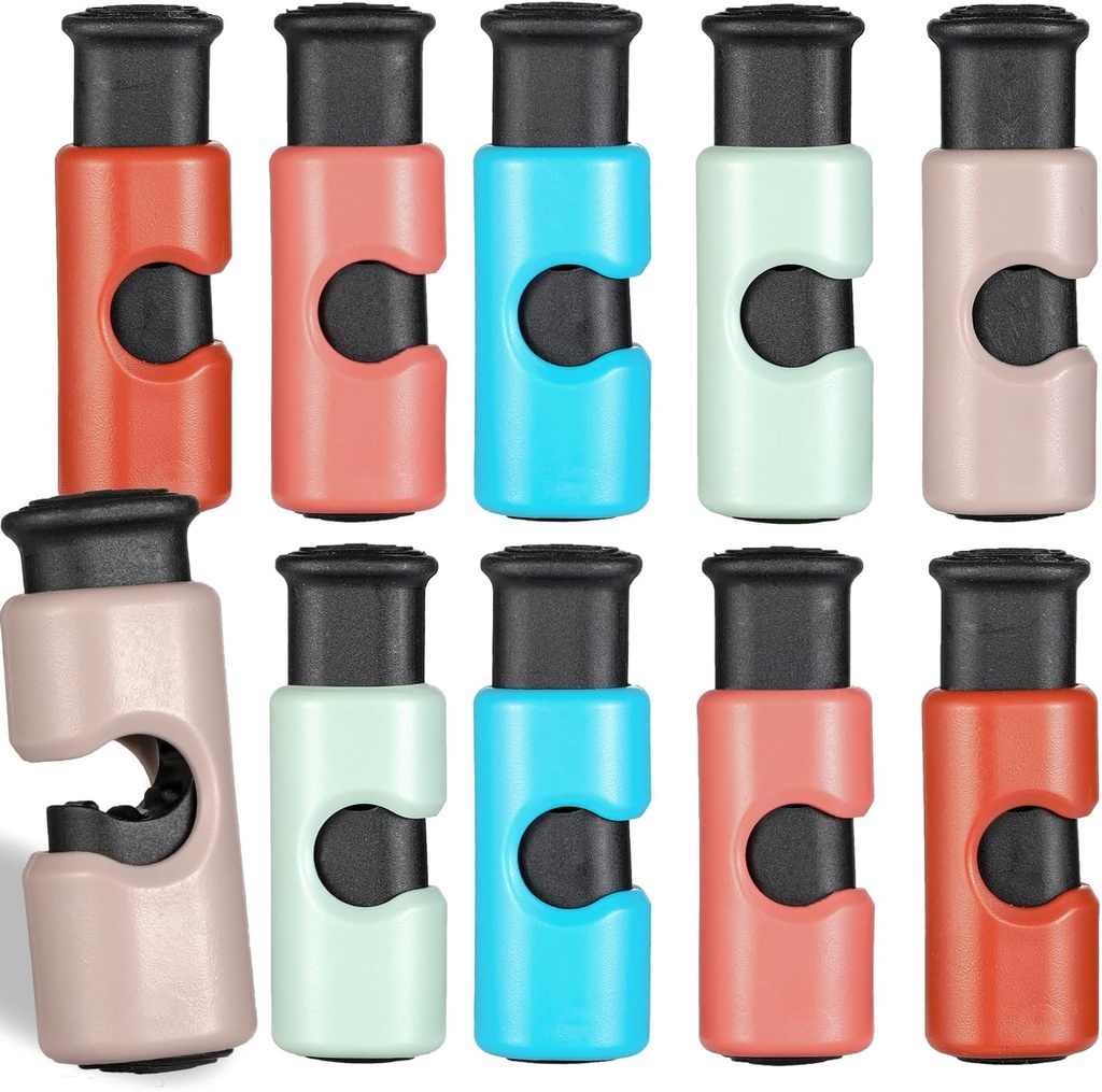 Squeeze and Lock Bread Bag Clips Bread Bag Clips Bread Clips Chip Clips Bag Clips (10pcs Colored)