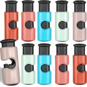 Squeeze and Lock Bread Bag Clips Bread Bag Clips Bread Clips Chip Clips Bag Clips (10pcs Colored)