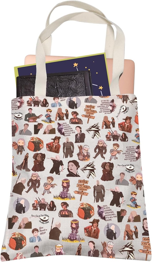 Game Inspired Tote Bags Henry Lover Gift Toss A Coin Need a Nap Shopping Bag for Fans