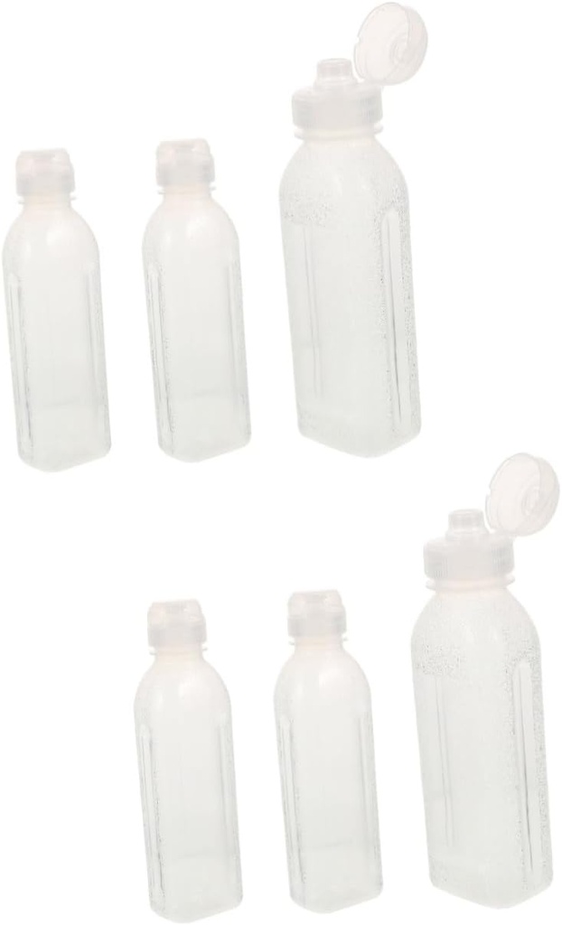 2sets Squeeze Oil Dispenser Multi Functional Sauce Bottles for Kitchen No Leak Design for Condiments Bbq and Cooking Essentials 3pcs*2
