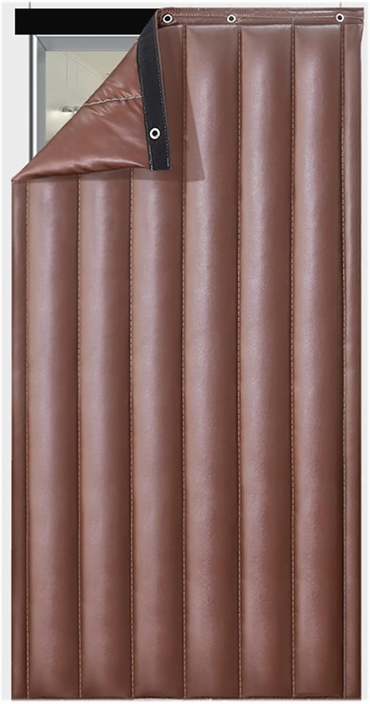 Room Thermal Door Curtain Screen Door Winter Thicken Cotton Doorway Cover Barrier Soundproof Screens Panel, Insulated Heavy Duty Privacy Partition Temporary Door for Living, Bedroom, Dining Room