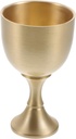 PRETYZOOM Unbreakable Glasses Drinking Vintage Pure Brass Goblet Home Liquor Cup Sacrifice Liquor Cup Religious Worship Tool Auspicious