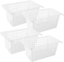 Amosfun Pp Material Spice Storage Basket Kitchen Bathroom Organizer 14.5 x 25cm