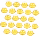 100pcs Dome Cake Containers Food Packaging Boxes for Pastries Cupcakes and Egg-yolk Easy to Use Sealing Effect