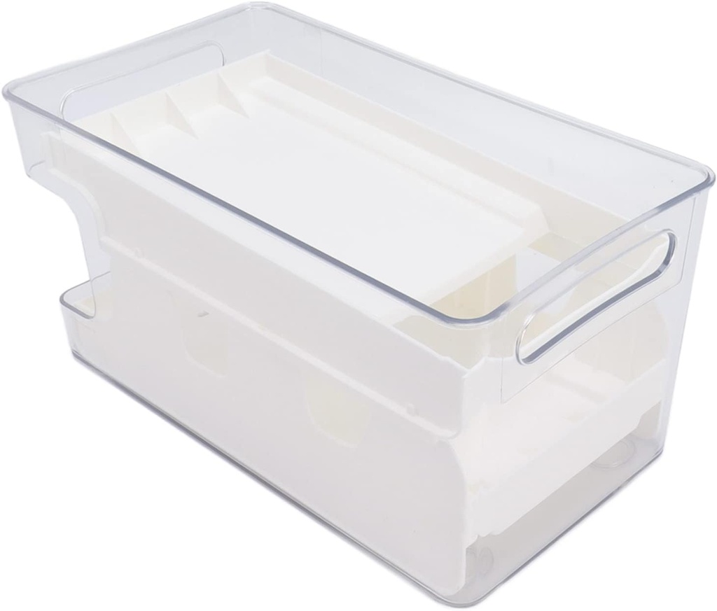 Soda Can Rack Beverage Dispenser for Refrigerator,Soda Pop Can Holder Dispenser Beverage Can Can Storage Holder Can Holder for Pantry Refrigerator,Cans Holder Storage Pantry