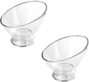 2PCS Clear Coffee Pod Brackets Plastic Coffee Capsule Container Creamer Holder Coffee Storage Salad Bowl Candy Dish