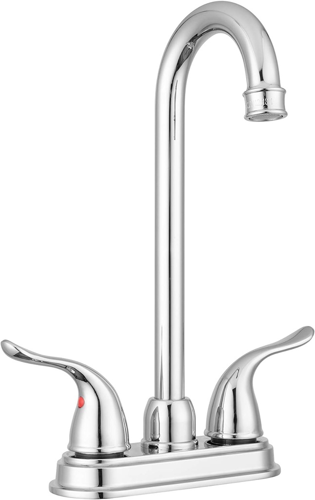 Pacific Bay Treviso High-Rise Bar/Galley Swivel Faucet - 2-Handle (Chrome)