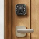 ULTRALOQ Bolt Fingerprint WiFi Smart Lock with Handle Lever Set, Front Door Lock Set, Keyless Entry Deadbolt with Fingerprint, App Remote Control, Keypad, Auto Unlock, 10 Mon. Battery, BHMA Certified