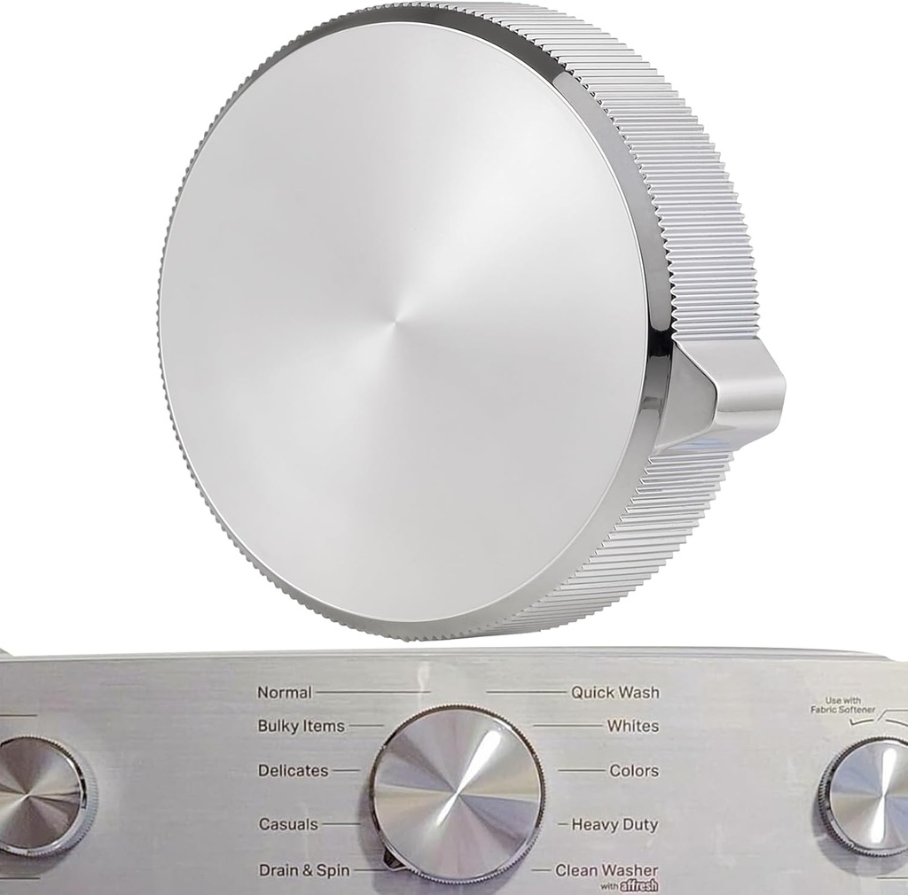 W11675852 Dryer Knob Replacement for Maytag, Large Dryer Control Knob Replacement Parts for Maytag Washer Dryer Timer Knob, Replaces W11328381