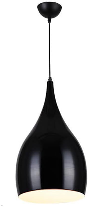 LED Modern Chandelier Lamp, Suspension Flush Mount Ceiling Light E27 Base Metal Chandelier LED E27/E26 Base Metal Waterdrop Design Industrial Ceiling Pendant Lamp Fixture for Hallway Porch Bathroom St