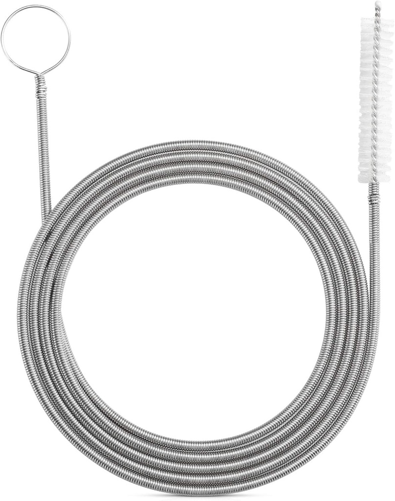 Long Drain Brush Flexible Feeding Tube Brush Slim Cleaning Brush Hose Pipe Brush