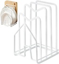 Multi-Layer Plate Rack Verticalplate Holder Pot Lid Holder Cutting Board Drainer for Kitchen Cupboard Sink Organizer