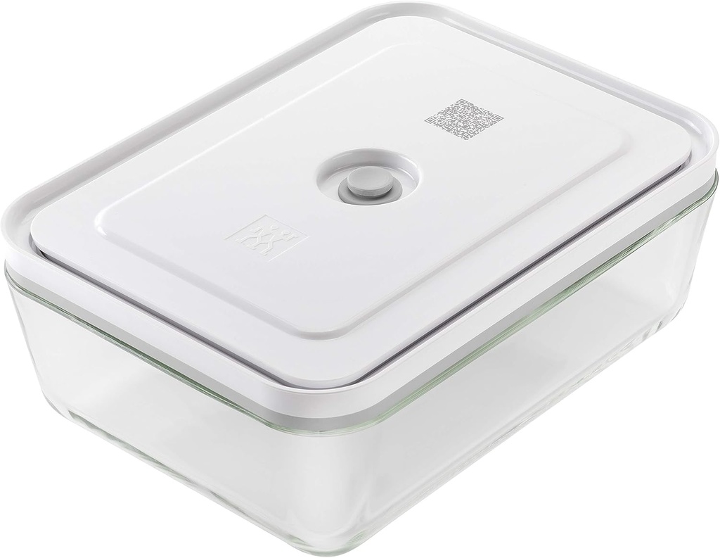 ZWILLING Fresh Save 36812-100 Fresh & Save Vacuum Glass Fridge Box, 0.6 gal (2 L) Sealed Storage Container