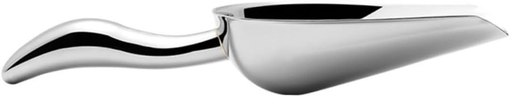 Healifty 1Pc Stainless Steel Food Shovel Scoop Ergonomic Utility Scoop for Ice Candy Nuts Grains Heavy Duty Kitchen Gadget for Home Bar Parties and Cooking Needs