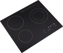 3 Burners Induction Cooktop, 23 Inch Electric Ceramic Cooktop, Electric Stove for Glass Pans with Sensor Touch Controls, Radiant Stove Top with 9 Heating Level for Hard Wire