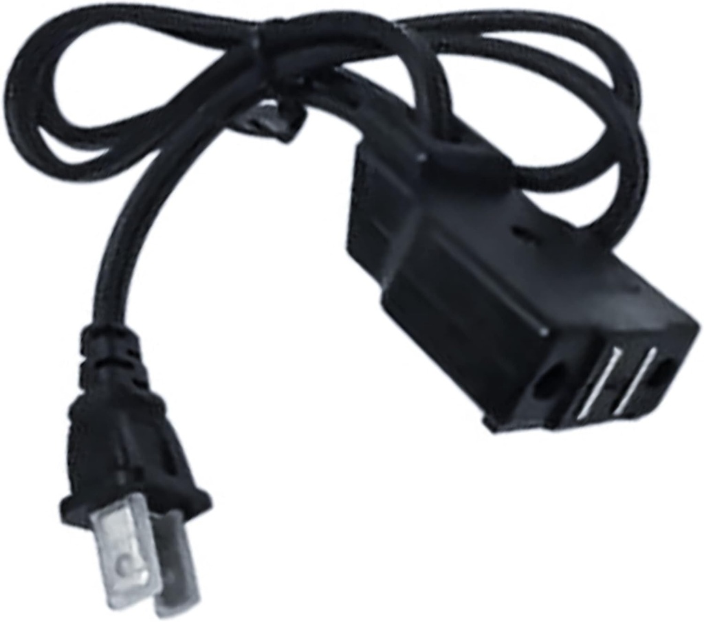 SS-992896 Deep Fryer Power Cord Magnetic compatible with FF103850/89, Black