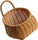 Boho Decor Woven Storage Basket Hanging Fruit Vegetable Basket for Kitchen Wall Decor Potato Storage for Kitchen