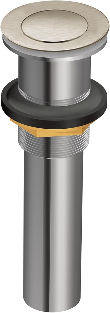 Moen Brushed Nickel Bathroom Vessel Sink Pop-Up Drain Assembly, 140780BN
