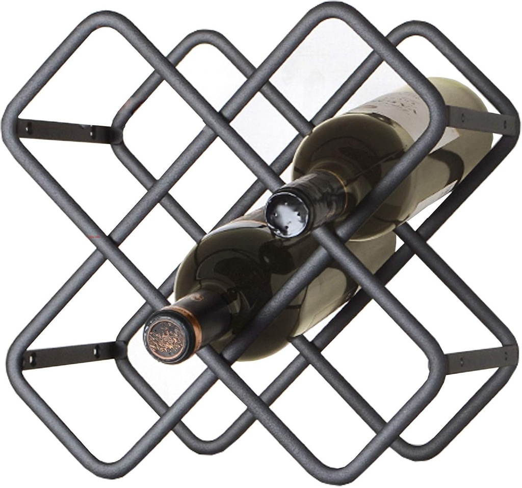 Modern Stylish Countertop Wine Rack or Wall-Mounted Wine Racks, Suitable for Cabinet, Bar, Wine Cellar, Home Decor&Kitchen (#2)