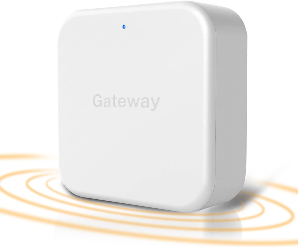 G2 Gateway for TT/DD Lock App, Gateway for Smart Door Lock with Remote Control, Only Work 2.4G Wi-Fi, Compatible with Alexa Voice Control