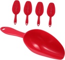 5pcs Grain Shovel Versatile Mini Serving Scoop for Home Utility Snack Protein Powder Dessert Bar Easy Cleaning