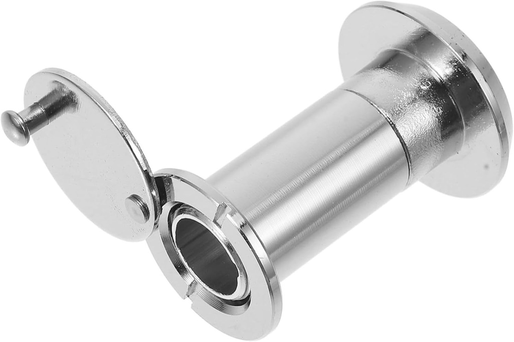 220degree Door Viewer Peephole Wide Angle Lens and Privacy Cover Zinc Alloy Construction for Enhanced Security Interior and Exterior Doors