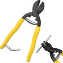 8" Cutting Pliers Wire Cutter Steel Cable Cuts Copper Wire, Rope Spring Wire Multi-Function Hand Tool For Electricians,Homes