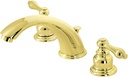 Kingston Brass KB972ALB Widespread Bathroom Faucet, Polished Brass