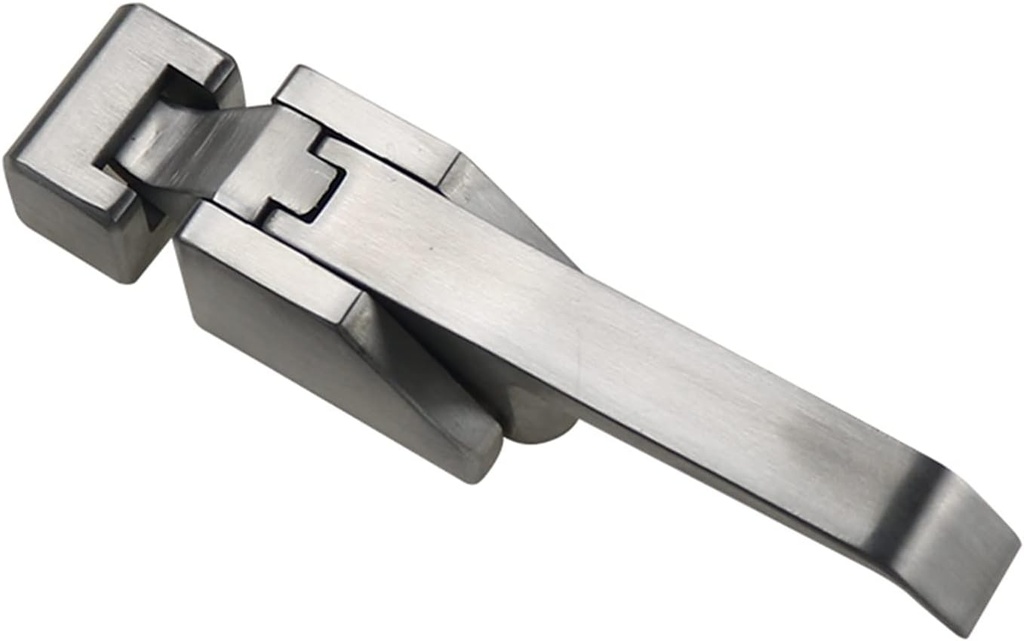 Stainless Steel Door Handle Soundproof Box Test Box Oven Tight Door Lever Handle Lock 1Pcs