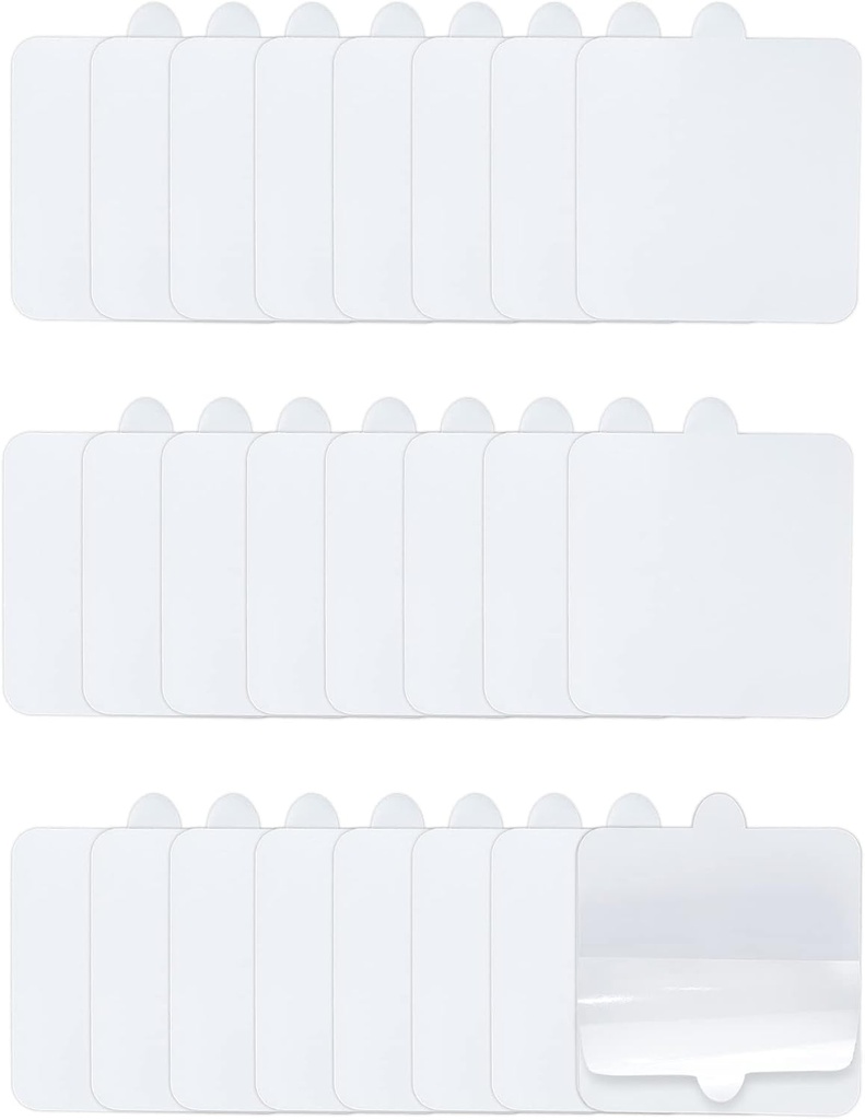 24 PCS Flea Trap Refills Square Glue Boards Compatible with Terro T230 T231 Indoor Flea Trap, 6" Replacement Sticky Pads Fits Square Bed Bug Traps for Inside Your Home