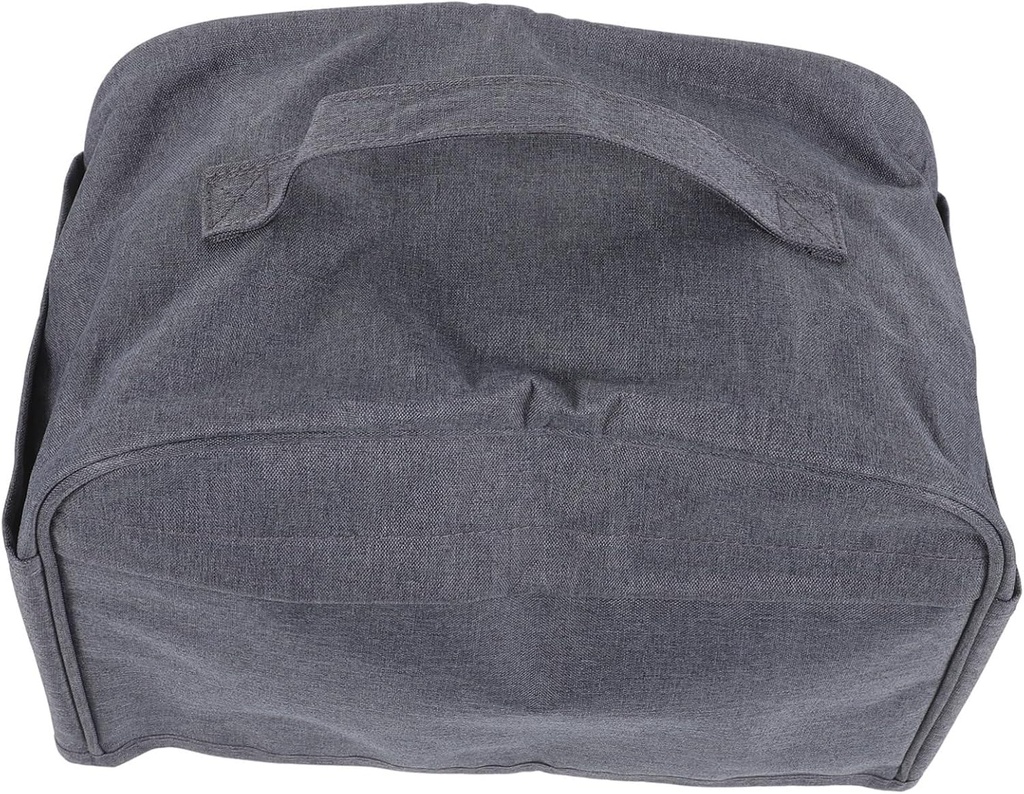 DOITOOL Bread Machine Cover Washable Polyester Toaster Oven Protector for Kitchen Supplies Easy to Install Versatile Design Pockets for Toaster Tools Stylish Home