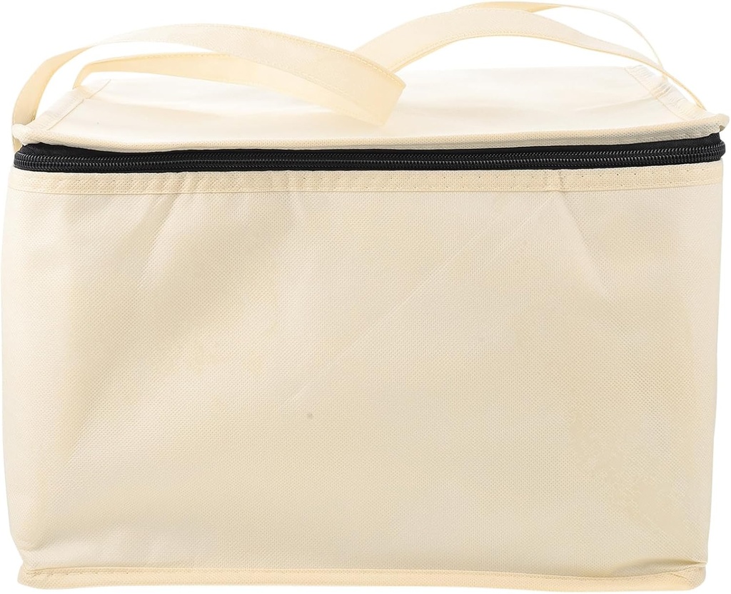 CHILDWEET Portable Thermal Food Insulated Bag for Takeaway Capacity Cake Bbq Carrier Keeps Food Hot Cold for Outdoor Use for Picnics Camping