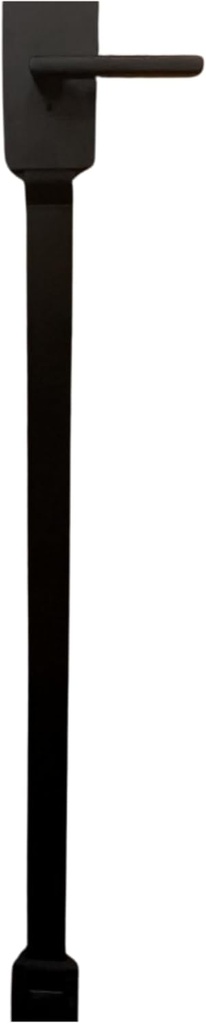 1Step Foot-Operated Door Opener for Latched Doors, Hands-Free, Convenient, Elegant Design, Lockable Door Handle - 1-Sided (Bathrooms and Offices)