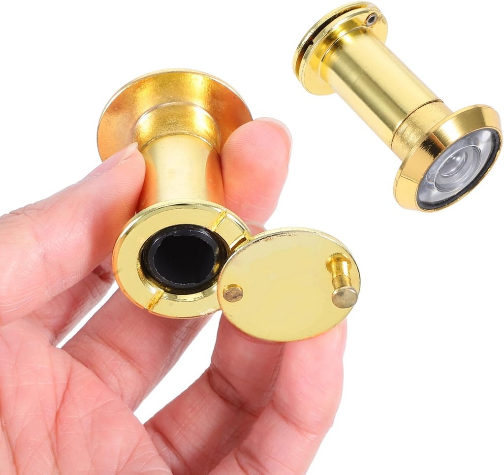 NUOBESTY Door Peephole Viewer with Wide Angle Lens and Privacy Cover for Enhanced Apartments and Hotels Fit for Easy Installation