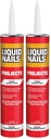 Liquid Nails 10 oz Interior Projects Latex Construction Adhesive Tan (Pack of 2)