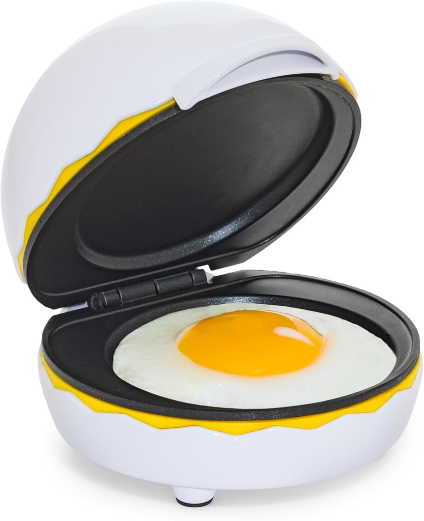 Mini Electric Egg Grill – Fun Egg Shape – Non-Stick Coating, Easy to Clean – Great for Families, Kids, Dorms, Apartments, RVs – Gift for Holidays, Birthdays, Weddings