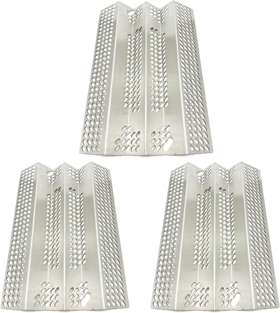 [BRSRAGQTCMCQIHLL] S461 Stainless Steel Heat Plate Replacement Parts for AOG, American Outdoor 24NB 24NG 24NP 24PC 36PC DCP480CSP Gas Grill（16GA -3pack 15-7/16" x 10 5/8"