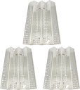 S461 Stainless Steel Heat Plate Replacement Parts for AOG, American Outdoor 24NB 24NG 24NP 24PC 36PC DCP480CSP Gas Grill（16GA -3pack 15-7/16" x 10 5/8"