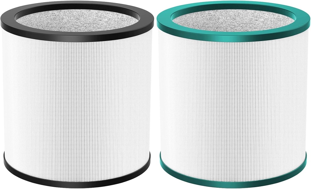TP01 TP02 Filter Replacement Compatible with Dyson Pure Cool Link TP01 TP02 TP03 AM11, Dyson BP01 Tower Purifier, Part no 968126-03, Pack of 2