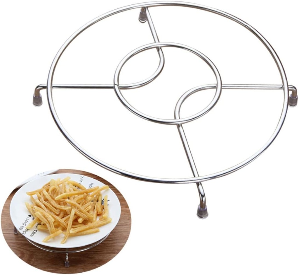 Stainless Steel Steamer Pad Stand Kitchen Hanging Rack for Steamer Food for Cooking Steam Baskets